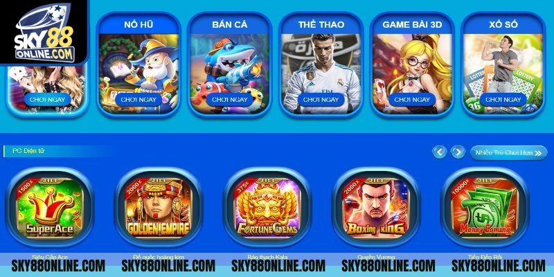 Bạt ngàn tựa game thú vị